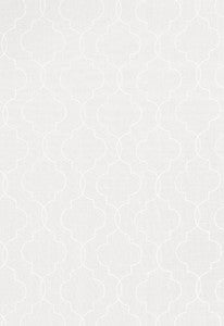 Serafina Sheer Ivory 67890 by Schumacher Fabric