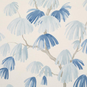 Weeping Pine Slate 180350 by Schumacher Fabric