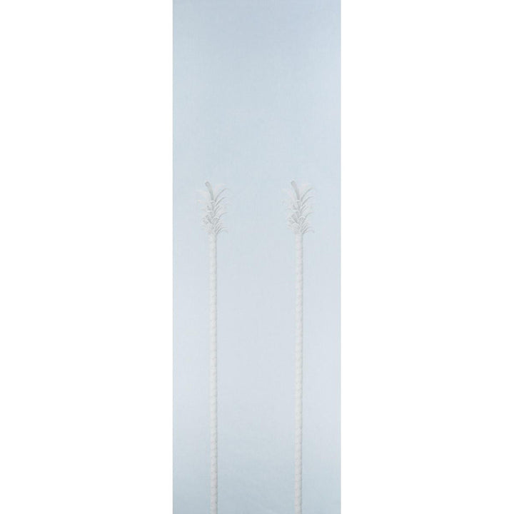 Villa Palm Panel Blue 5013880 by Schumacher Wallpaper Panels Collection 27.0" - Fabric Carolina -