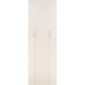Villa Palm Panel White/Ivory 5013881 by Schumacher Wallpaper