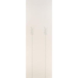 Villa Palm Panel White/Ivory 5013881 by Schumacher Wallpaper