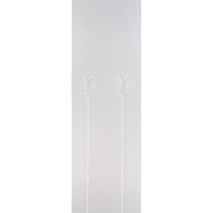 Villa Palm Panel Grey 5013882 by Schumacher Wallpaper