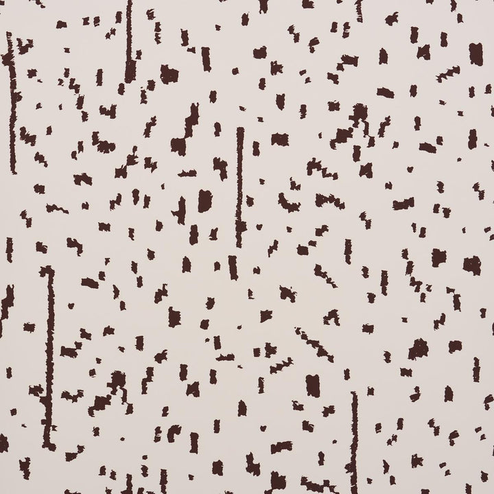 Bespotted Brown 5013910 by Schumacher Wallpaper Miles Redd 27.0" - Fabric Carolina -