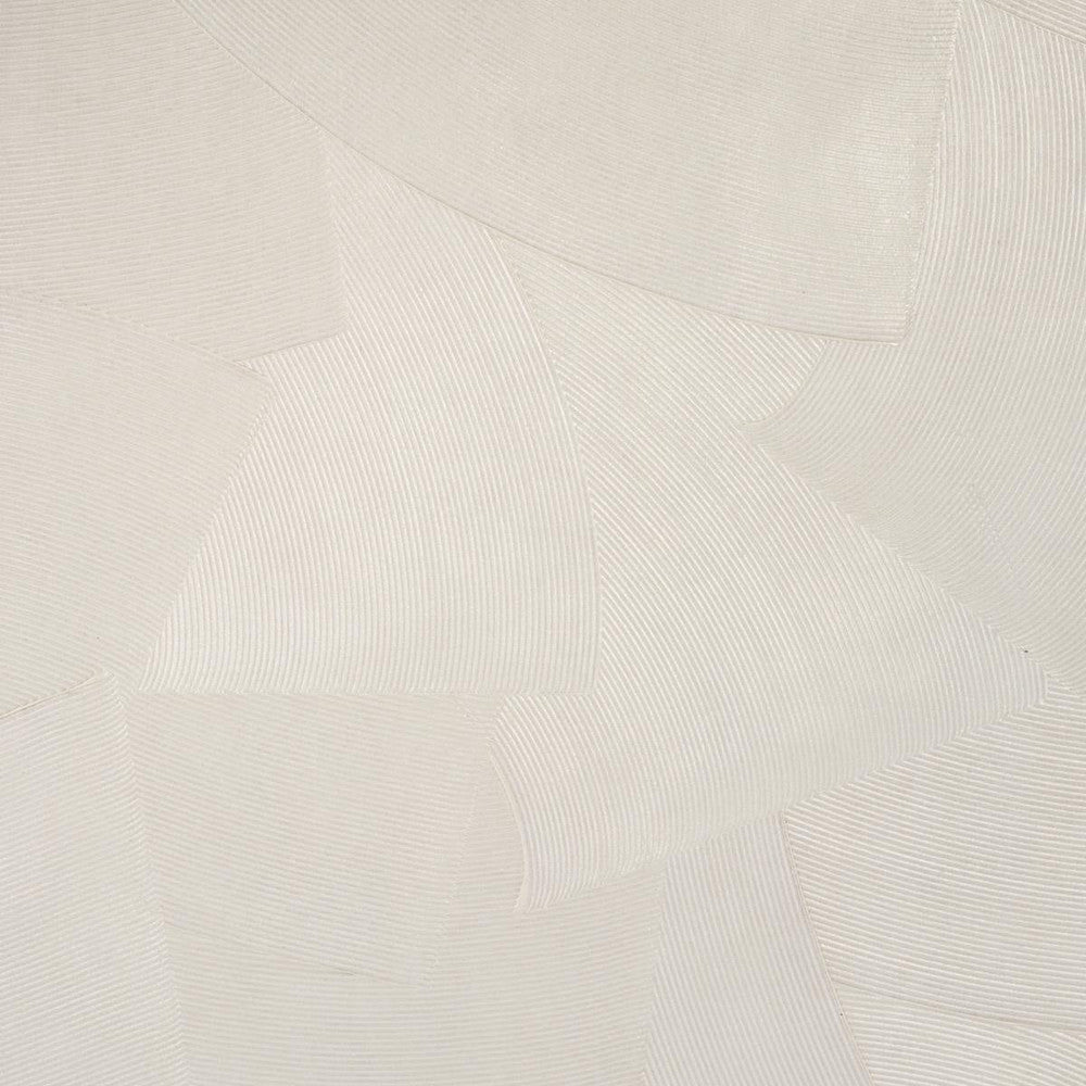 Hand Combed Plaster Cement 5013951 by Schumacher Designer Wallpaper David Kaihoi - Swanky Fabrics -