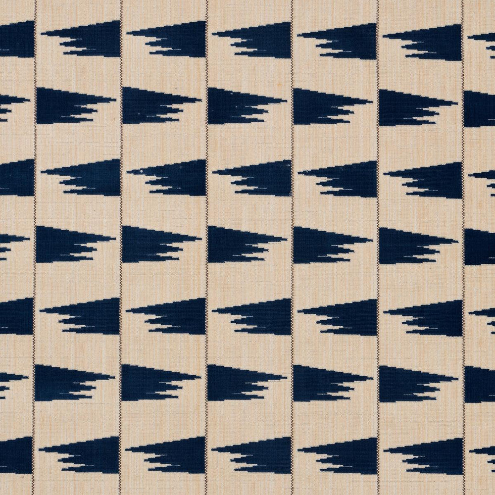 Tutsi Blue 71225 by Schumacher Fabric David Kaihoi 4.25" - Fabric Carolina -