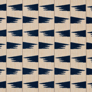 Tutsi Blue 71225 by Schumacher Fabric