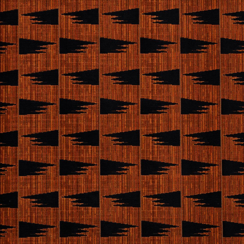 Tutsi Cinnamon 71226 by Schumacher Fabric David Kaihoi 4.25" - Fabric Carolina -