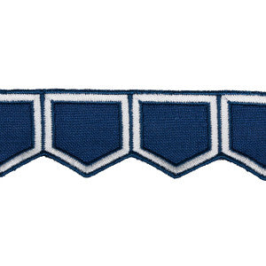 Honeycomb Blue 81751 by Schumacher Trim