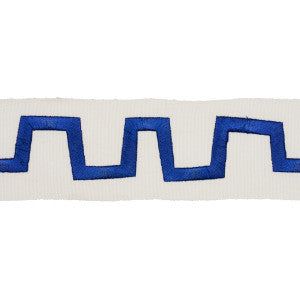 Corbu Tape Blue 81771 by Schumacher Trim