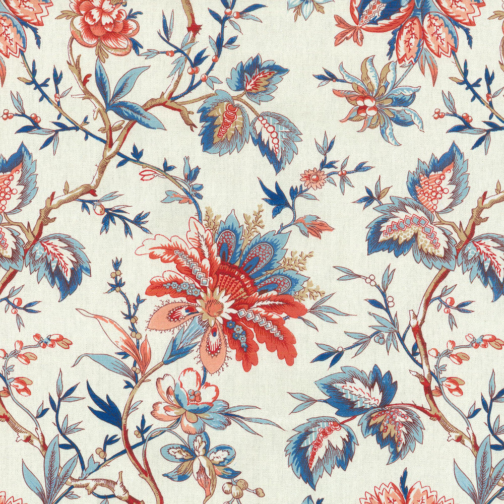 Felicite/SD Rouge 679093 by Waverly Fabric - 100% Cotton USA 51000 Horizontal: 13.5 and Vertical: 18 54 - Fabric Carolina -