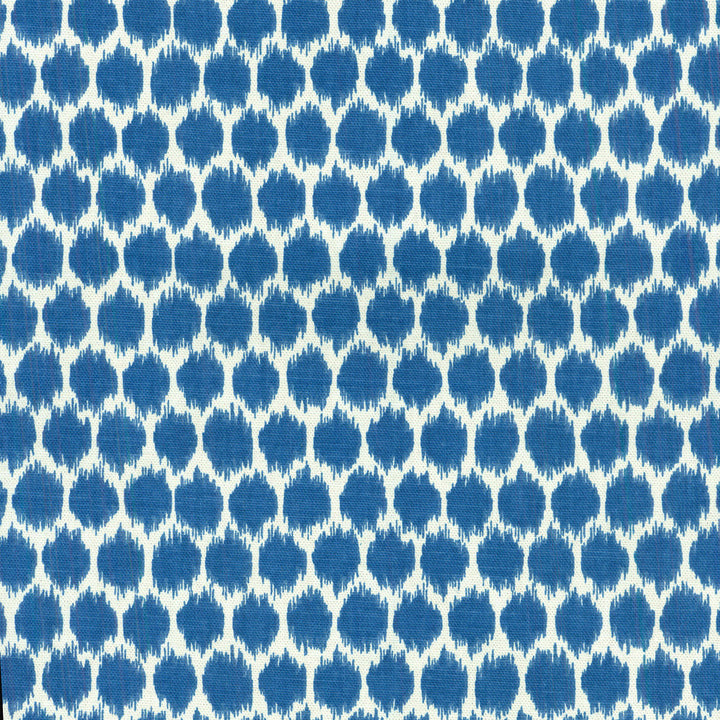 Seeing Spots/Sd Bluebell 679122 by Waverly Fabric PARIS BISTRO 100% Cotton U.S.A. Wyzenbeek 51,000 Horizontal: 9.00" and Vertical: 3.30" 54" - Fabric Carolina -