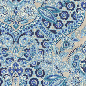 Moonlit Shadows Lapis 679150 by Waverly Fabric