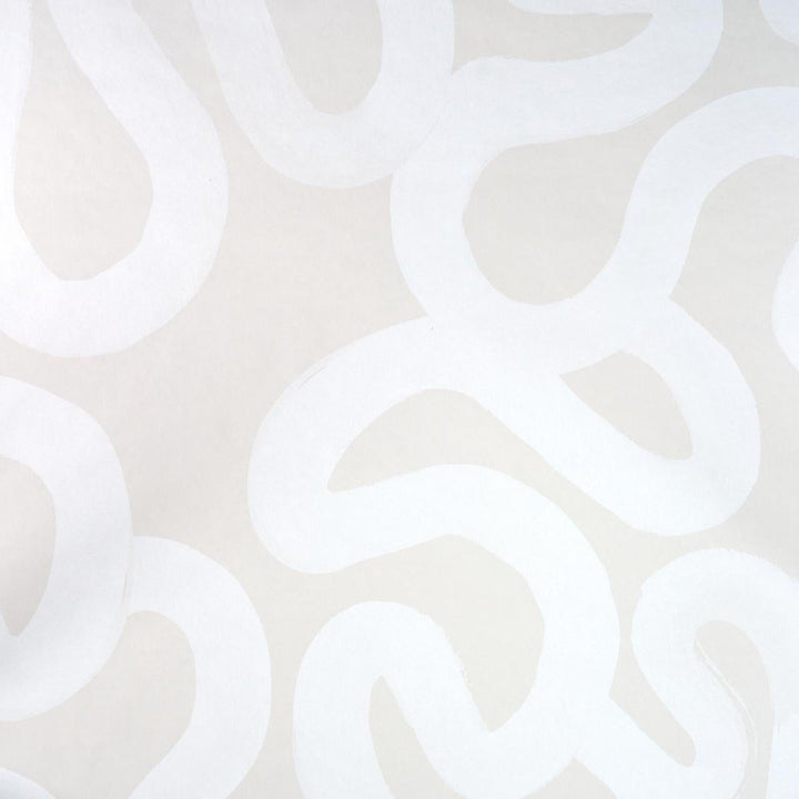 Trace Sesame 5013992 by Schumacher Wallpaper Hadiya Williams 54.0" - Fabric Carolina -