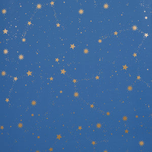 Scattered Stars Night 5014141 by Schumacher Wallpaper