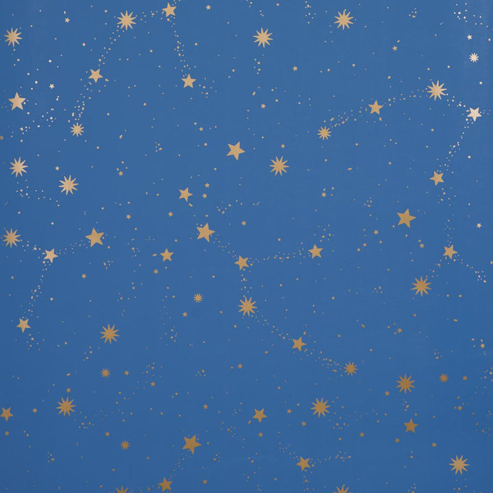 Scattered Stars Night 5014141 by Schumacher Wallpaper Marie-Chantal 13.5" - Fabric Carolina -