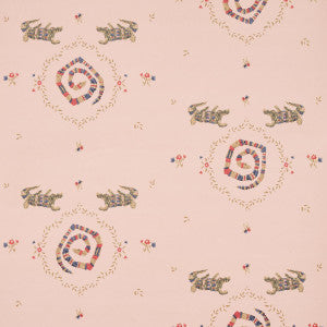 Reptilia Muted Pink 5014192 by Schumacher Wallpaper