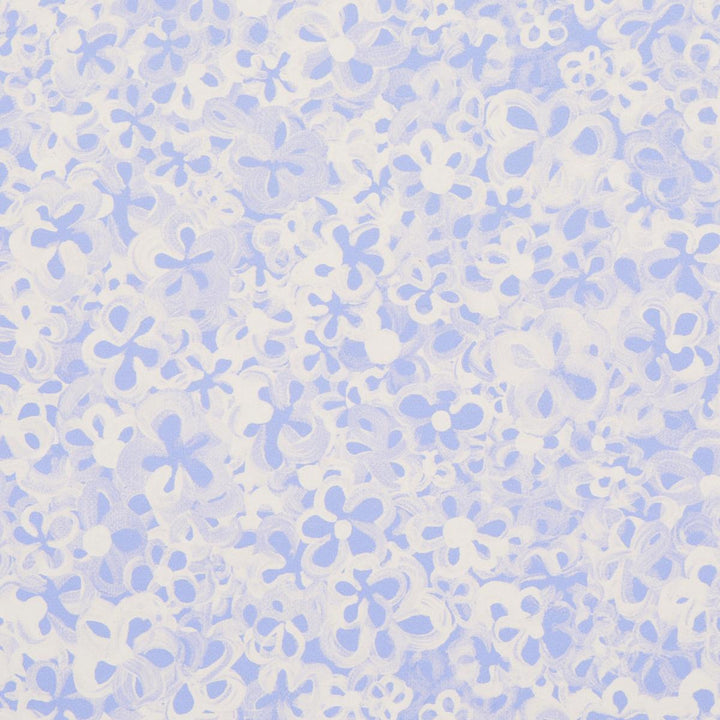 Superbloom Cornflower 5014200 by Schumacher Wallpaper Backdrop 27.0" - Fabric Carolina -
