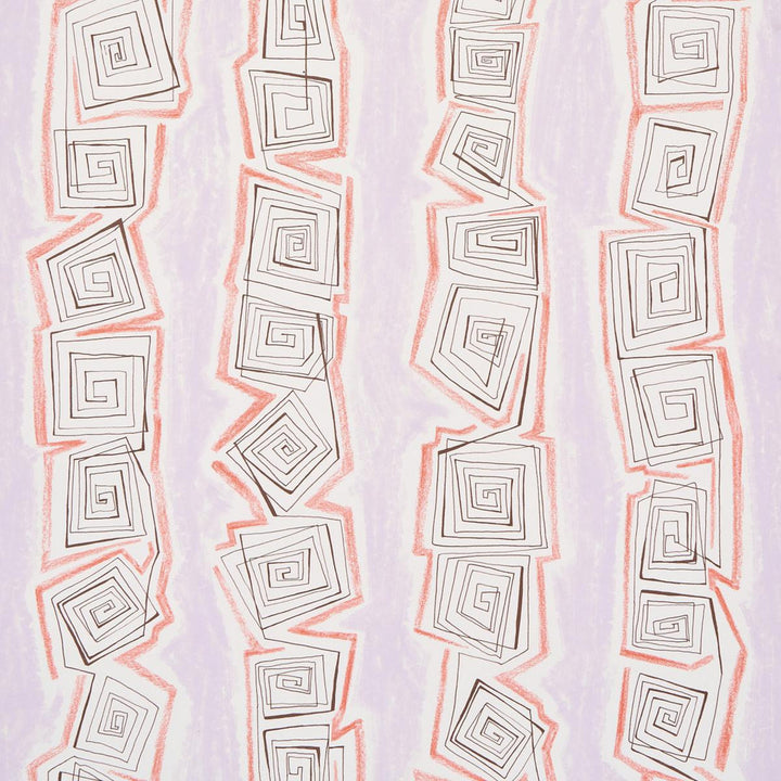 Taboo Warm Lilac 5014212 by Schumacher Wallpaper Backdrop 27.0" - Fabric Carolina -