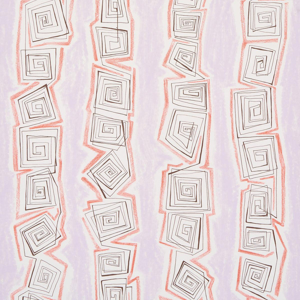Taboo Warm Lilac 5014212 by Schumacher Designer Wallpaper Backdrop 27.0" - Swanky Fabrics -