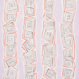 Taboo Warm Lilac 5014212 by Schumacher Wallpaper