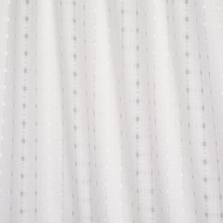 Henri Wool Mohair Sheer Ivory 81950 by Schumacher Designer Fabric Patterson Flynn 1.75" - Swanky Fabrics -