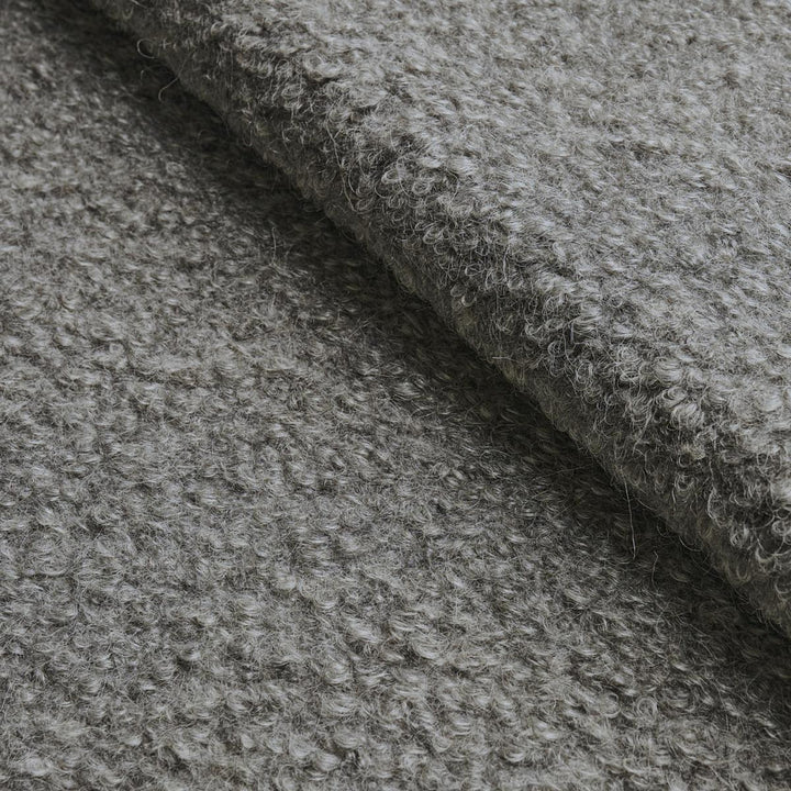 Teddy Wool Boucl Grey 82061 by Schumacher Fabric Patterson Flynn - Fabric Carolina -