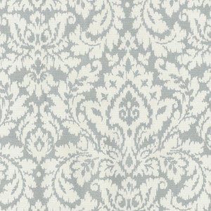 Dashing Damask/ SD Silver 679201 by Waverly Fabric