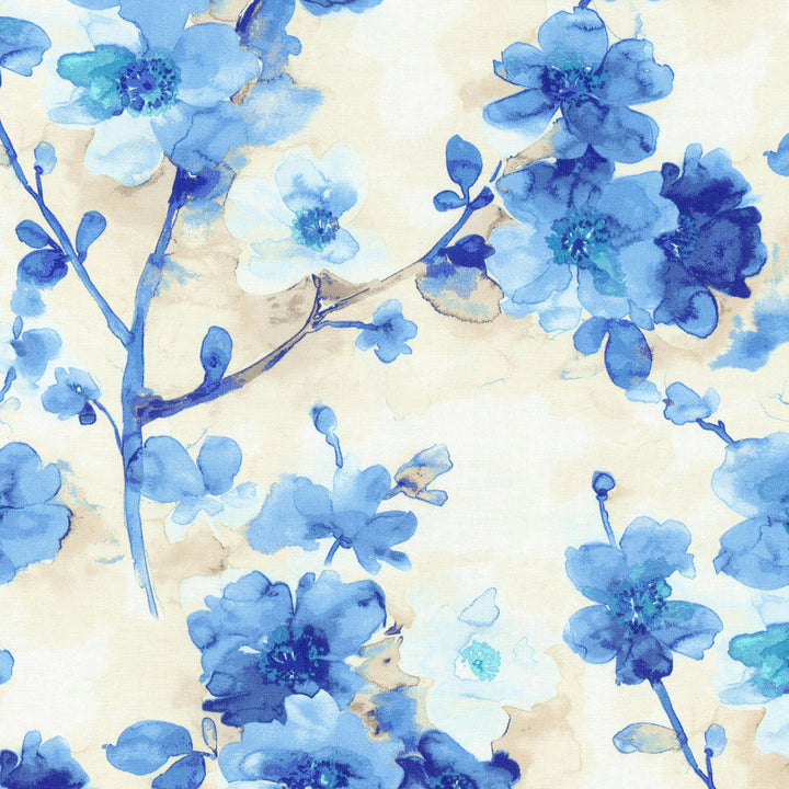 Tree Blossom River 679291 by Waverly Fabric - 100% COTTON PERU 42000 Horizontal: 27 and Vertical: 25.25 54 - Fabric Carolina -