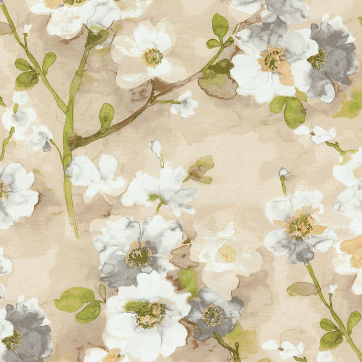 Tree Blossom Natural 679292 by Waverly Fabric - 100% COTTON PERU 42000 Horizontal: 27 and Vertical: 25.25 54 - Fabric Carolina -