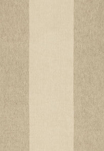 Vista Linen Stripe Flax 67940 by Schumacher Fabric