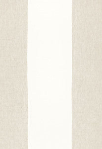 Vista Linen Stripe Linen 67941 by Schumacher Fabric