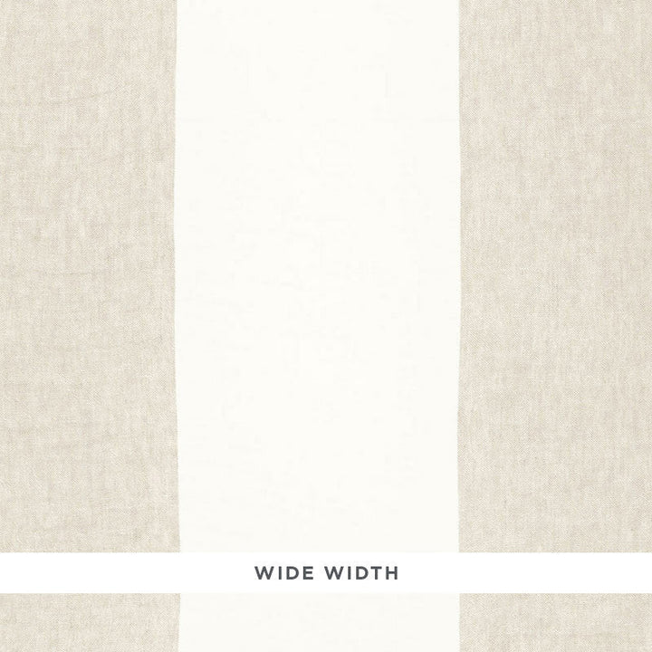 Vista Linen Stripe Linen 67941 by Schumacher Designer Fabric ESSENTIALS: SHEERS & CASEMENTS I LINEN 100% ITALY </p><p>Repeat: Horizontal: 22" (56CM) and Vertical: 120 - Swanky Fabrics -