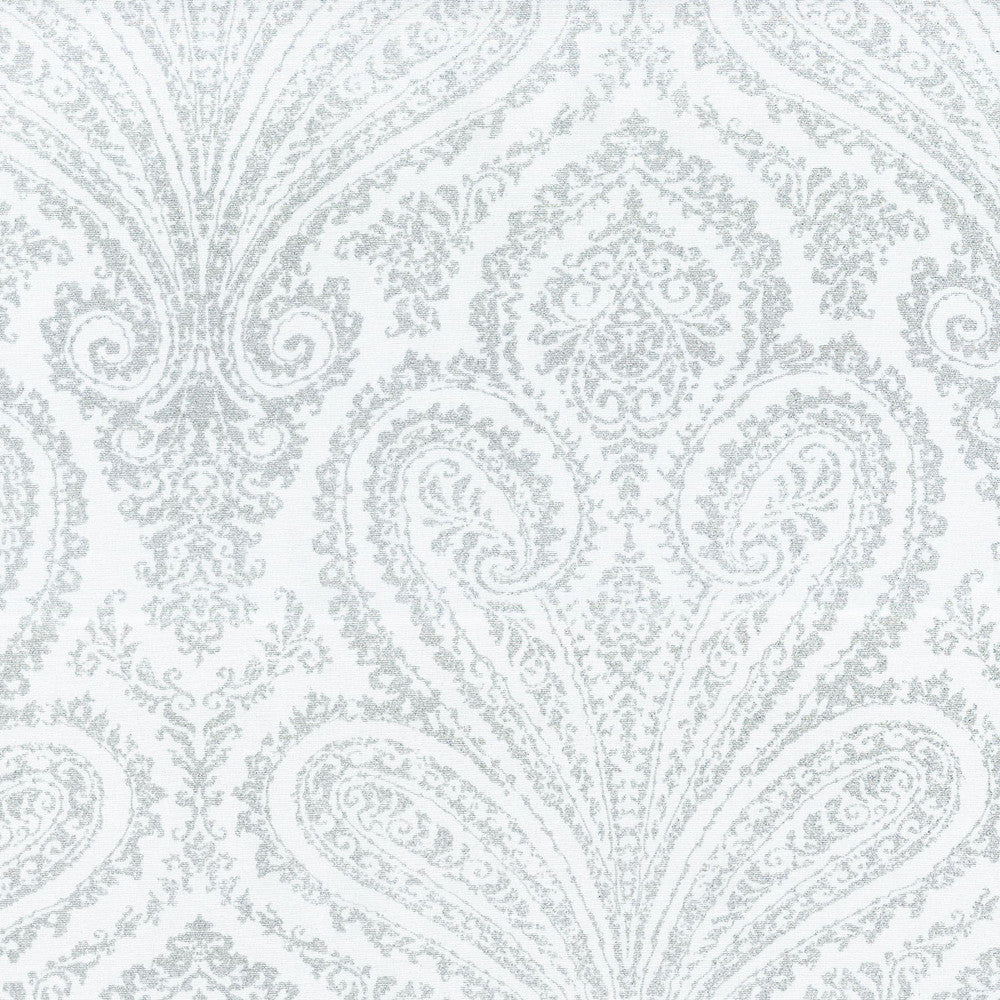 Paisley Aglow Frost 679450 by Waverly Fabric - 46%Polyester 54%Cotton INDIA 36000 Horizontal: 6.75 and Vertical: 25.25 54 - Fabric Carolina -