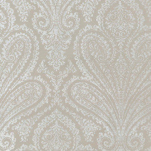 Paisley Aglow Pewter 679451 by Waverly Fabric