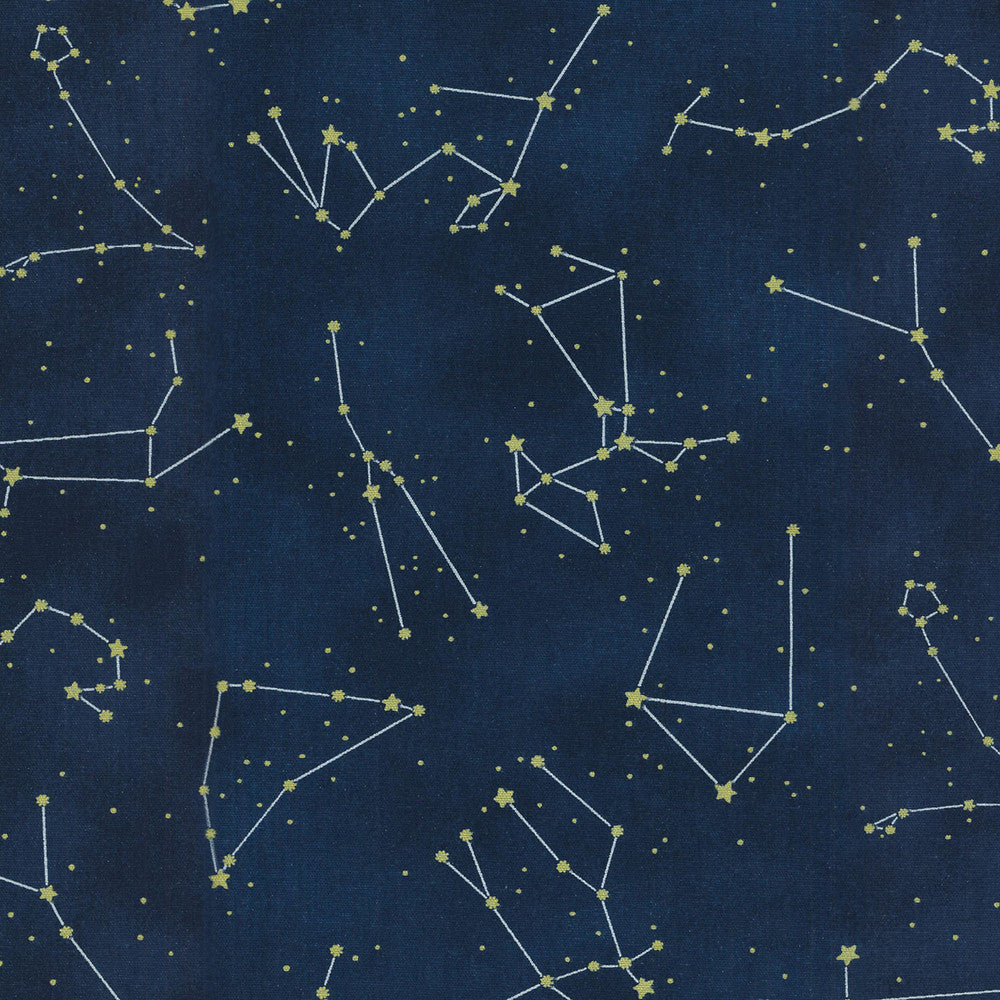 It'S A Sign Night 679470 by Waverly Fabric - 100% COTTON USA 51000 Horizontal: 13.5 and Vertical: 18 54 - Fabric Carolina -