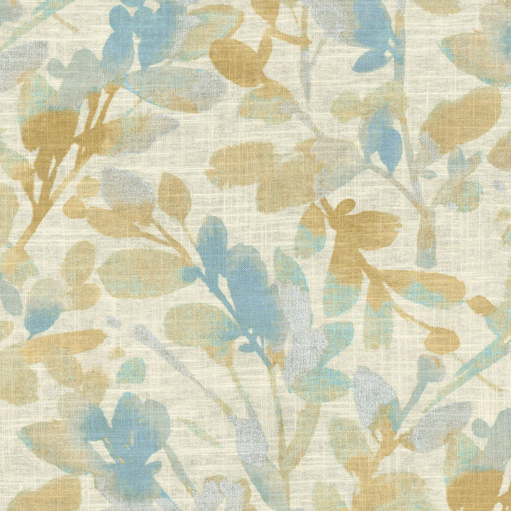 Leaf Storm Mineral 679482 by Waverly Fabric - 55%Linen 45%Rayon KOREA 24000 Horizontal: 13.5 and Vertical: 24 54 - Fabric Carolina -