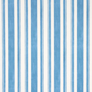 Villa Stripe Peacock 5009926 by Schumacher Wallpaper