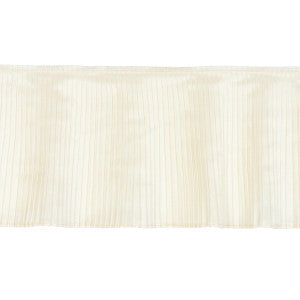 Botticelli Silk Ruffle Bone 81790 by Schumacher Trim