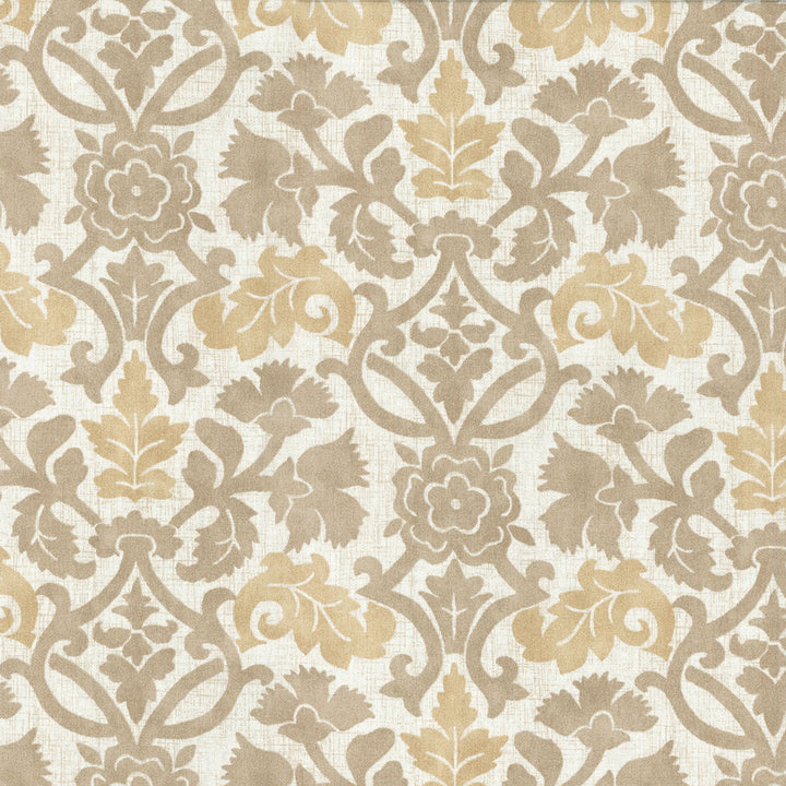 Anika Flax 679532 by Waverly Fabric - 100% Cotton USA 51000 Horizontal: 6.75 and Vertical: 13.5 54 - Fabric Carolina -