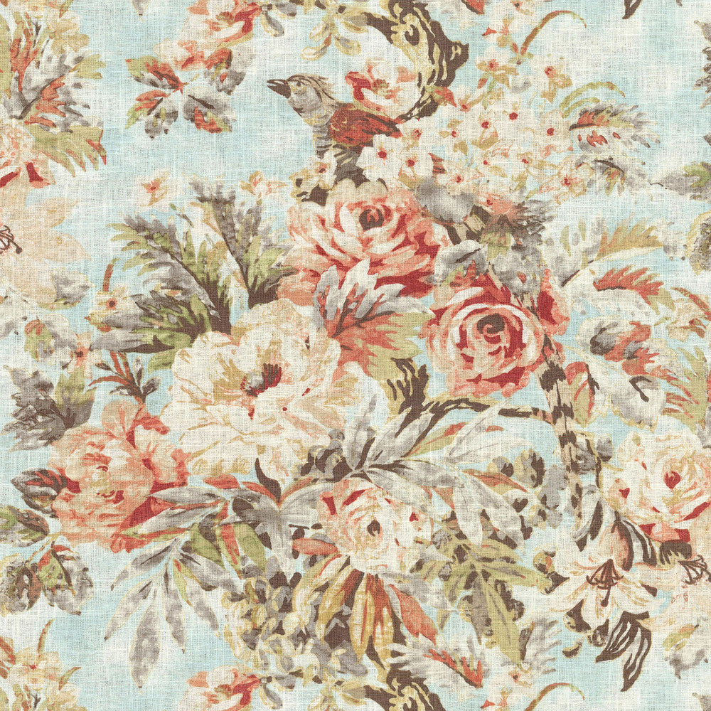 Cast A Spell Spa 679561 by Waverly Fabric - 55%Linen 45%Rayon CHINA 24000 Horizontal: 27 and Vertical: 27 54 - Fabric Carolina -
