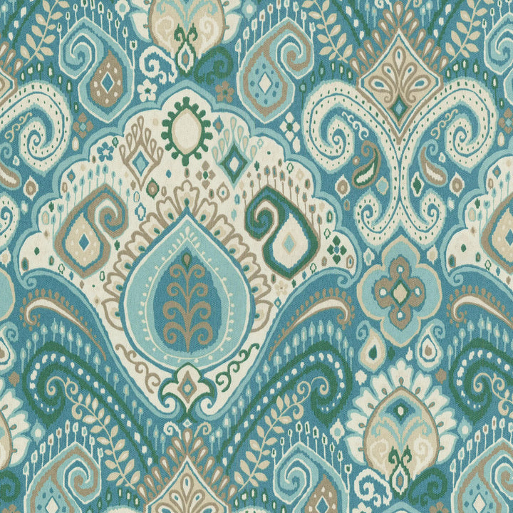 Sns Boho Passge Spa 679581 by Waverly Fabric Waverly 100% Spun Polyester U.S.A. Abrasion Standard: General Use Horizontal: 6.75 and Vertical: 27 54" - Fabric Carolina -