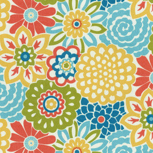 BUTTON BLOOMS Fruit Cocktail 679590 by Waverly Sun N Shade Fabric
