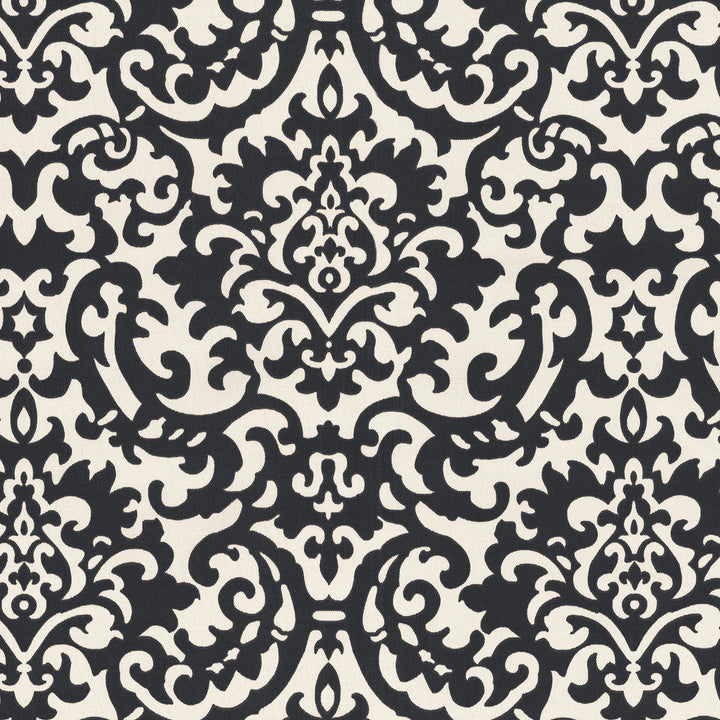 Sns Duncan Ebony 679613 by Waverly Fabric Waverly 100% Spun Polyester U.S.A. Abrasion Standard: General Use Horizontal: 13.5 and Vertical: 13.5 54" - Fabric Carolina -