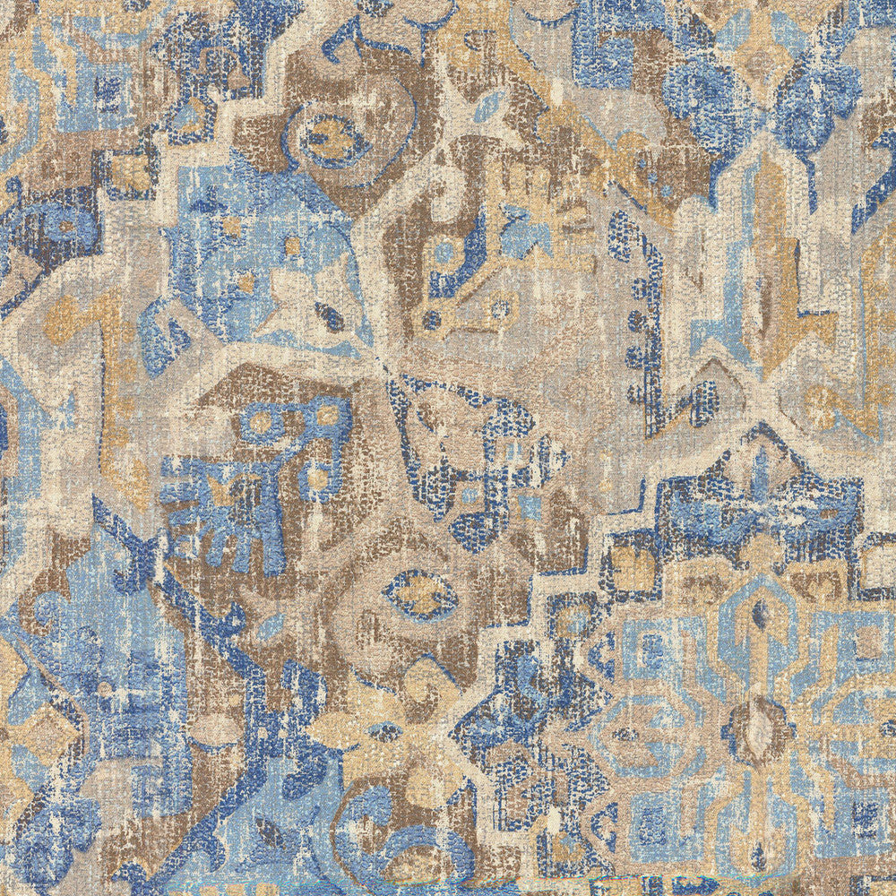 Pradesh Palace Luna 679642 by Waverly Fabric - 100% POLYESTER 42000 Horizontal: 13.5 and Vertical: 27 54 - Fabric Carolina -
