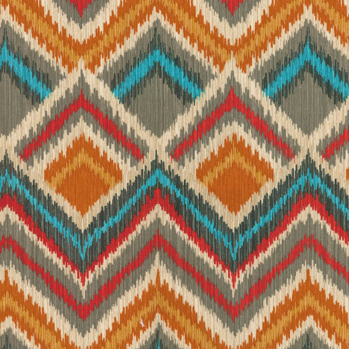 ON THE RISE Fiesta 679650 by Waverly Sun N Shade Fabric - 100% Spun Polyester 51000 Horizontal: 13.5 and Vertical: 27 54 - Fabric Carolina -