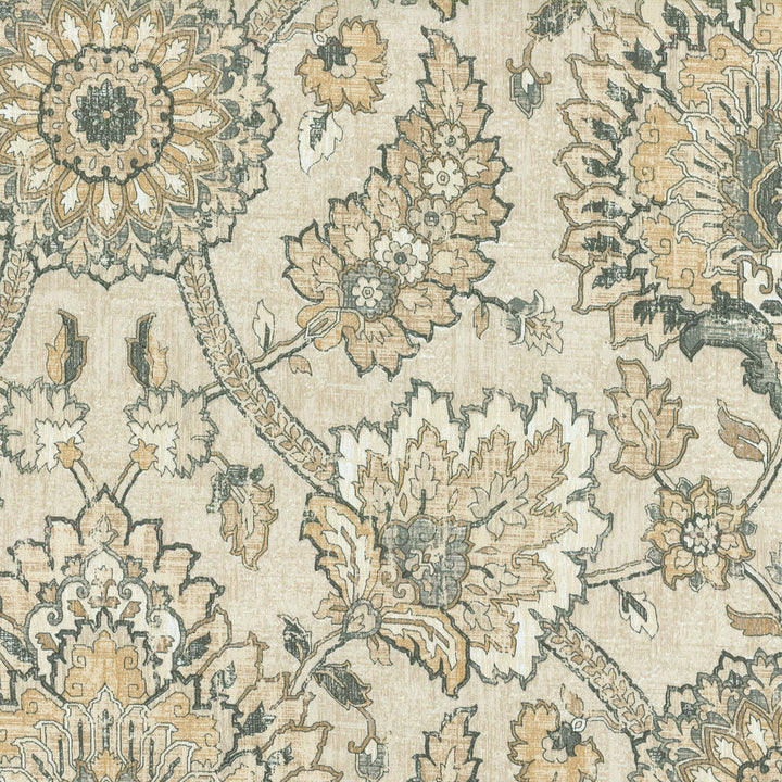 Sns Castleford Sterling 679912 by Waverly Fabric SUN N SHADE DECEMBER '16 100% Spun Polyester U.S.A. Wyzenbeek 51,000 Horizontal: 13.50" and Vertical: 27.00" 54" - Fabric Carolina -