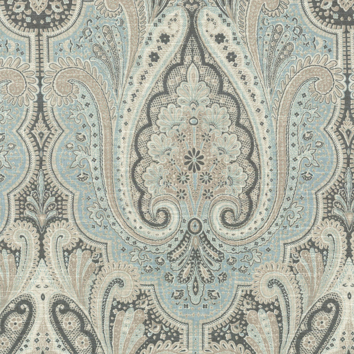SET THE MOOD SPA 679922 by Waverly Fabric - 55% LINEN 45% COTTON 24000 Horizontal: 13.5 and Vertical: 25.25 54 - Fabric Carolina -