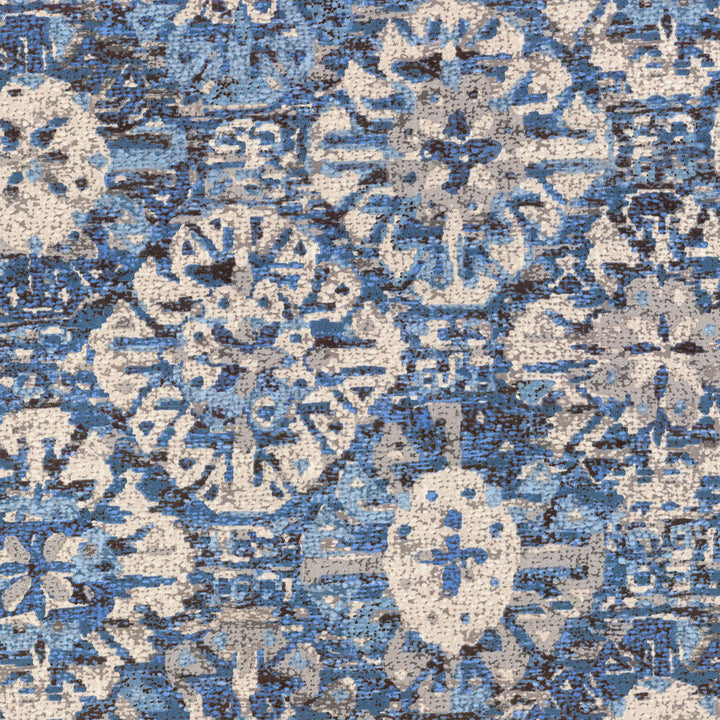 Craft Culture Indigo 679930 by Waverly Fabric COMMON THREADS 100% Cotton KOREA Wyzenbeek 42,000 Horizontal: 13.50" and Vertical: 27.00" 54" - Fabric Carolina -