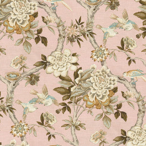 Mudan Blush 680140 by Waverly Fabric