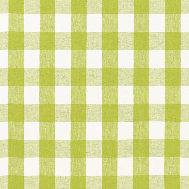 Key West Check Lime 68014 by Schumacher Fabric CALYPSO PLAIDS & CHECKS LINEN 100% INDIA MARTINDALE 8,000 </p><p>Repeat: Horizontal: 4 1/8" (10CM) and Vertical: 4 1/8" (10CM) 54 - Fabric Carolina -